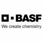 logo basf blanco y negro